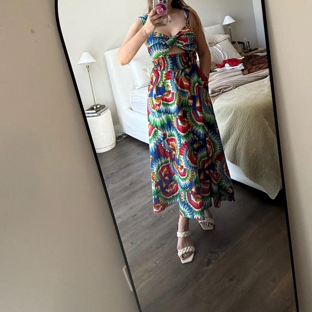 FARM Rio Multicolor Maxi Dress - Picture 11 of 12